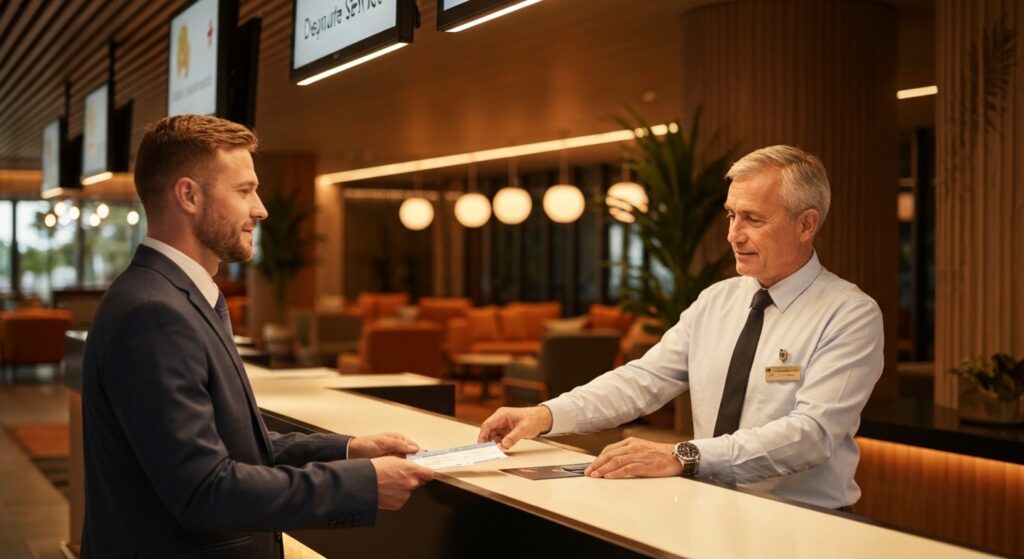 Departure concierge service at Bali Ngurah Rai Airport