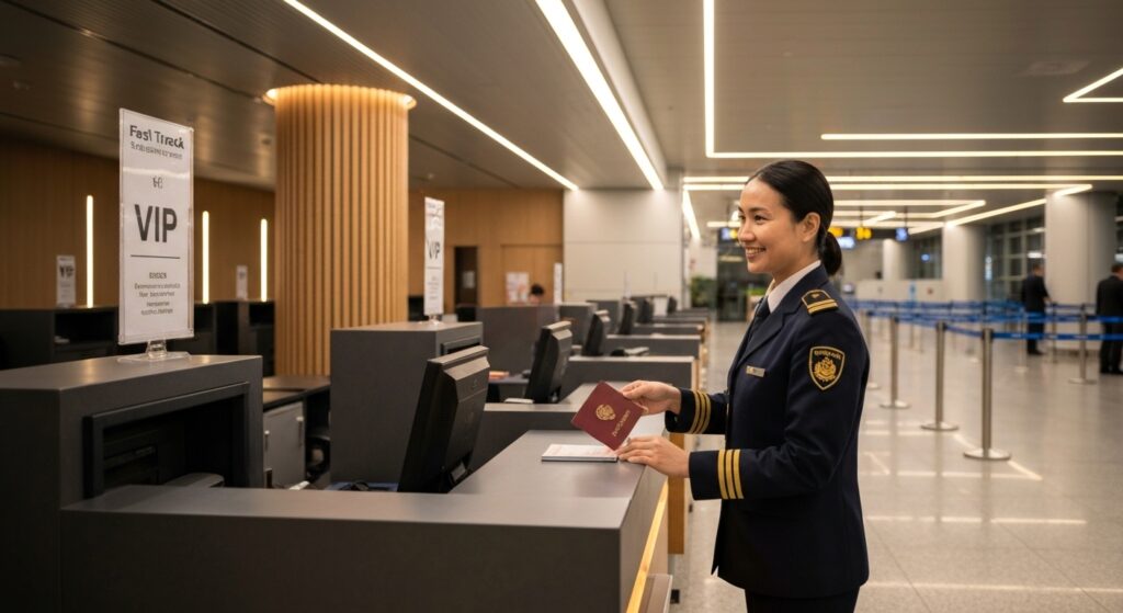 Fast track immigration service at Bali Airport